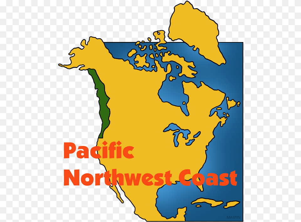 Native American Clipart Pacific Northwest Northwest Native American Map, Chart, Plot, Atlas, Diagram Png Image