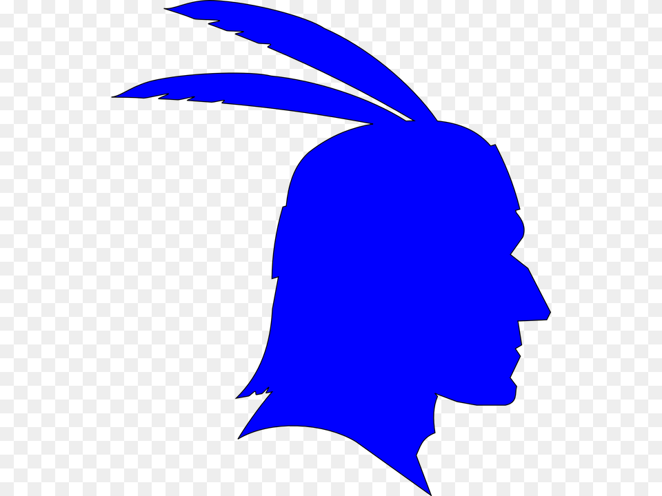 Native American Indian Profile Feathers Male Head Native Silhouette, Baby, Person, People Free Png