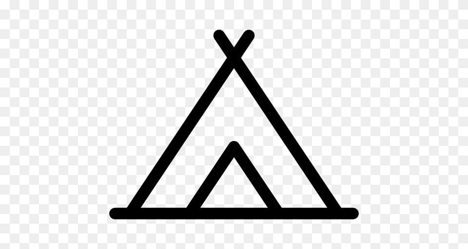 Native American Teepee, Triangle, Cross, Symbol Png