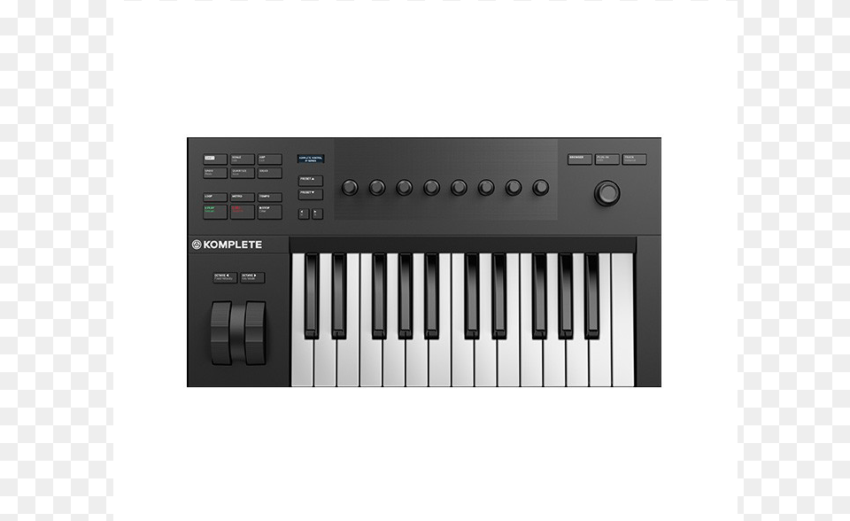 Native Instruments Komplete Kontrol A25 Clavier Usbmidi, Keyboard, Musical Instrument, Piano, Electrical Device Png Image