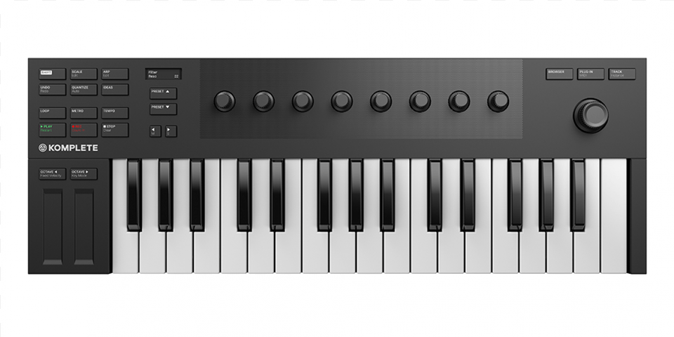 Native Instruments Komplete Kontrol M32 Controller Native Instruments Komplete Kontrol, Keyboard, Musical Instrument, Piano, Electrical Device Png