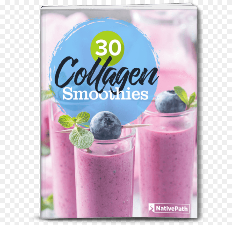 Native Path 30 Collagen Smoothies, Smoothie, Juice, Beverage, Blueberry Free Png