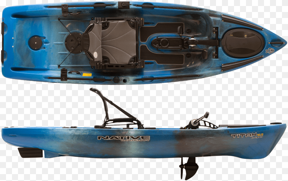 Native Watercraft Titan Propel Native Watercraft Titan, Boat, Transportation, Vehicle, Rowboat Free Png Download