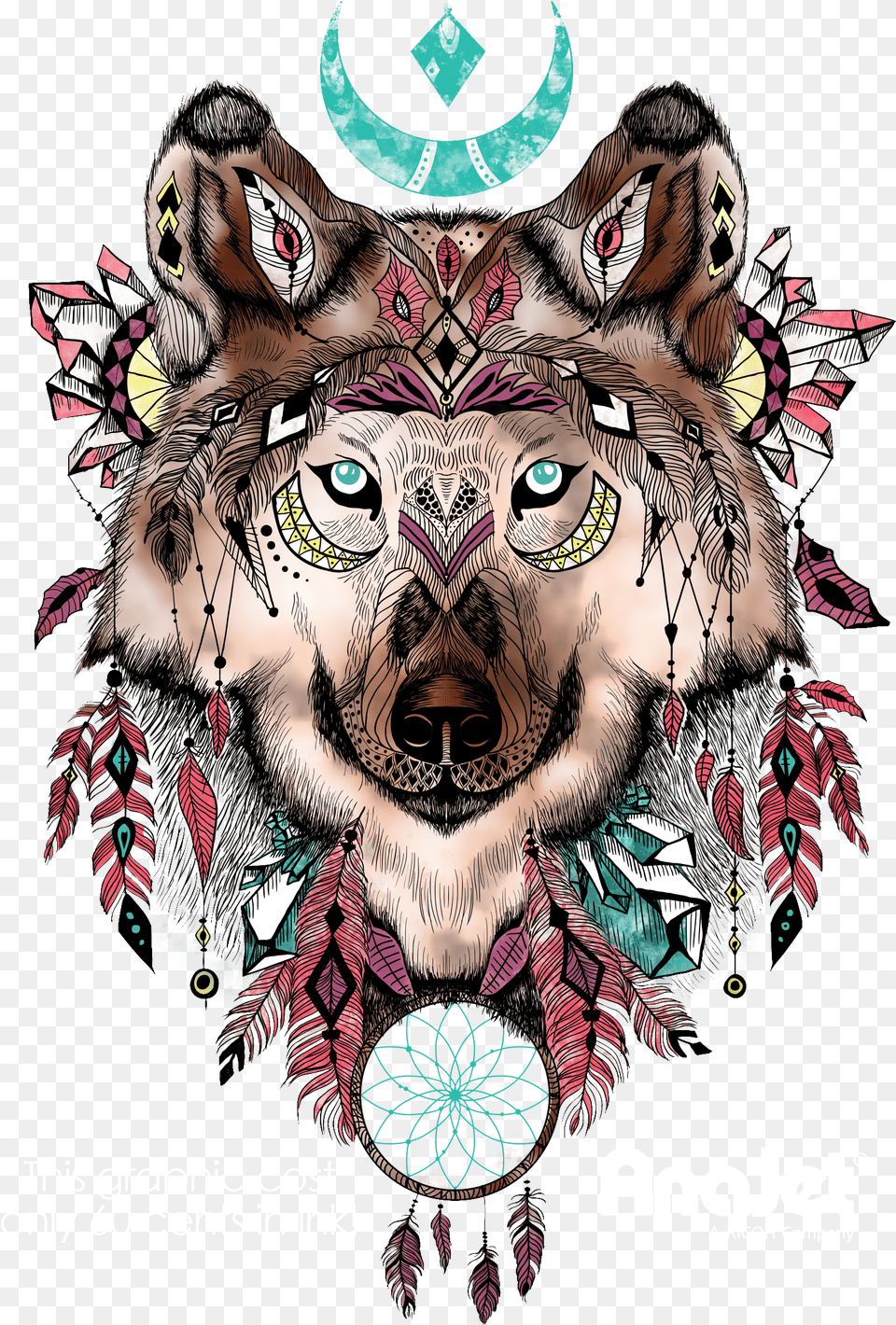 Native Wolf Dark Shi Anajet Wolf, Advertisement, Poster, Person, Mammal Png