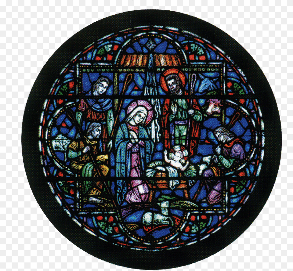 Nativitywindow Stained Glass, Art, Stained Glass, Person, Adult Png Image