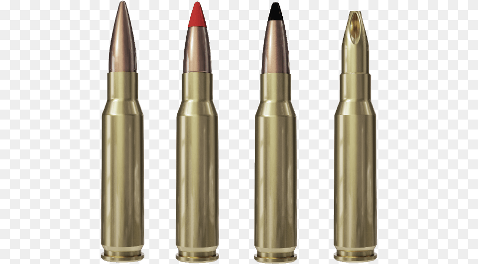 Nato Cartridges Fn Herstal Fn Scar Bullets, Ammunition, Weapon, Bullet Free Png