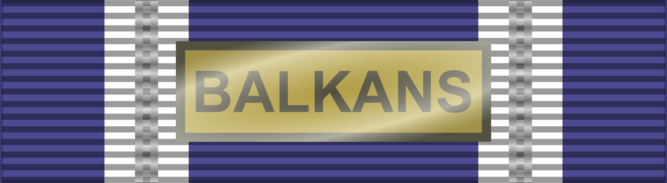 Nato Medal Non Article 5 Balkans Ribbon Bar V2 Clipart, Home Decor, Text Free Png Download