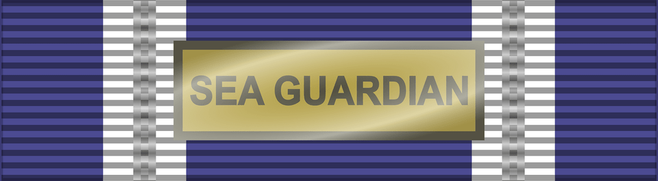 Nato Medal Sea Guardian Ribbon Bar Clipart, Home Decor, Art, Text Png Image