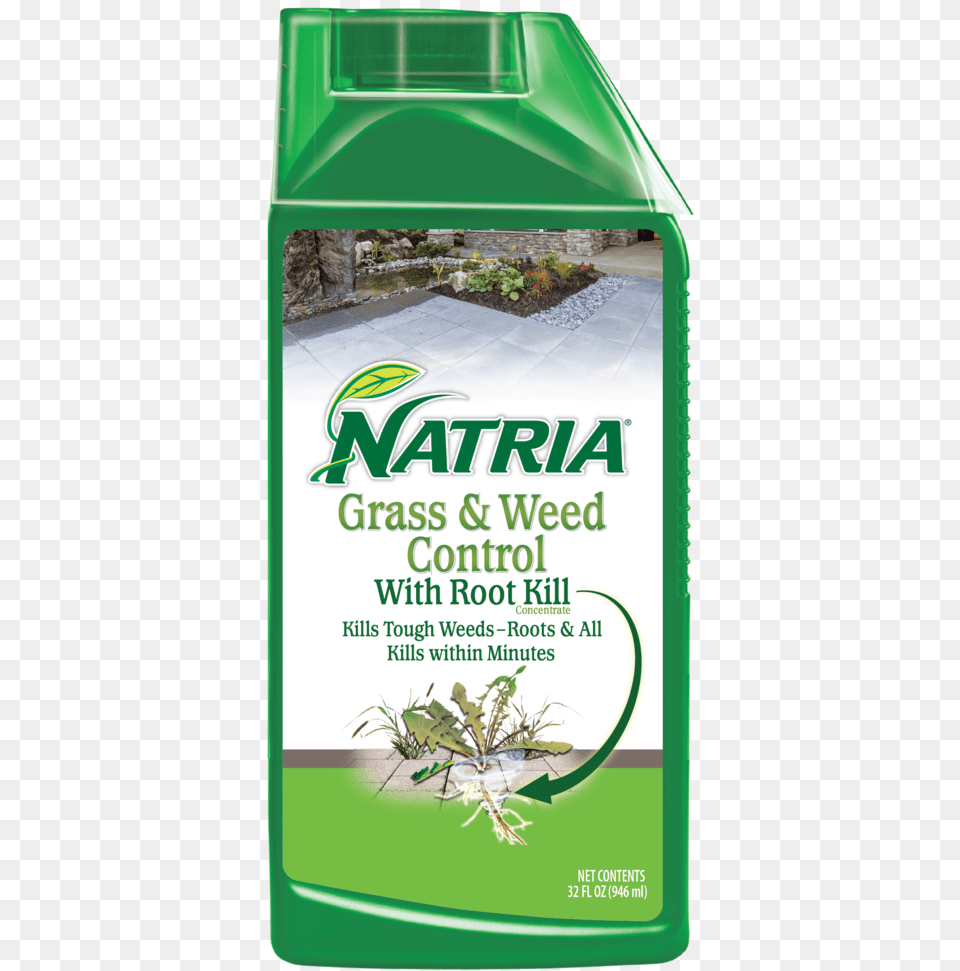 Natria Grass Amp Weed Control With Root Kill Ready, Herbal, Herbs, Plant, Advertisement Free Png