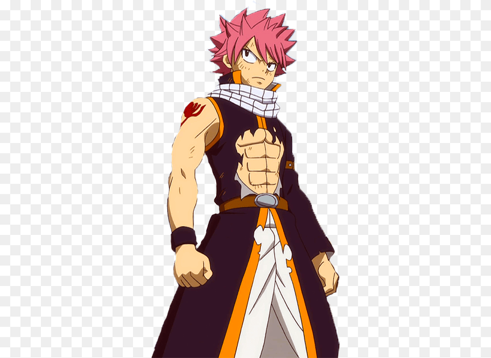 Natsu And Gajeel Gif, Book, Comics, Publication, Person Png