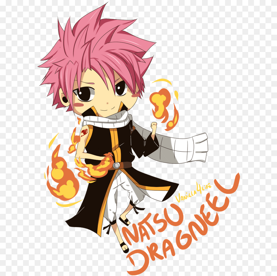 Natsu And Lucy Chibi, Book, Comics, Publication, Baby Free Png