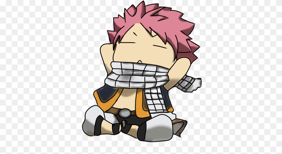 Natsu Anime Characters Fairy Tail Mini, Book, Comics, Publication, Baby Png Image