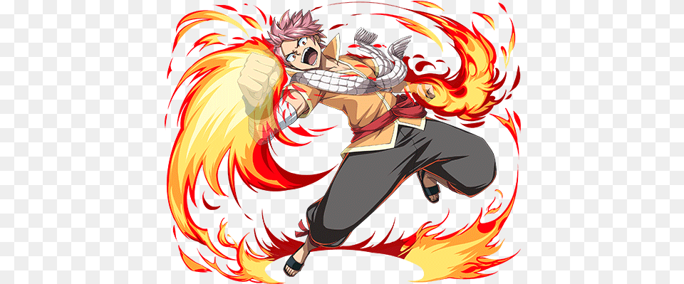 Natsu Drag Natsu Dragneel Dragon Cry, Book, Comics, Publication, Person Free Png