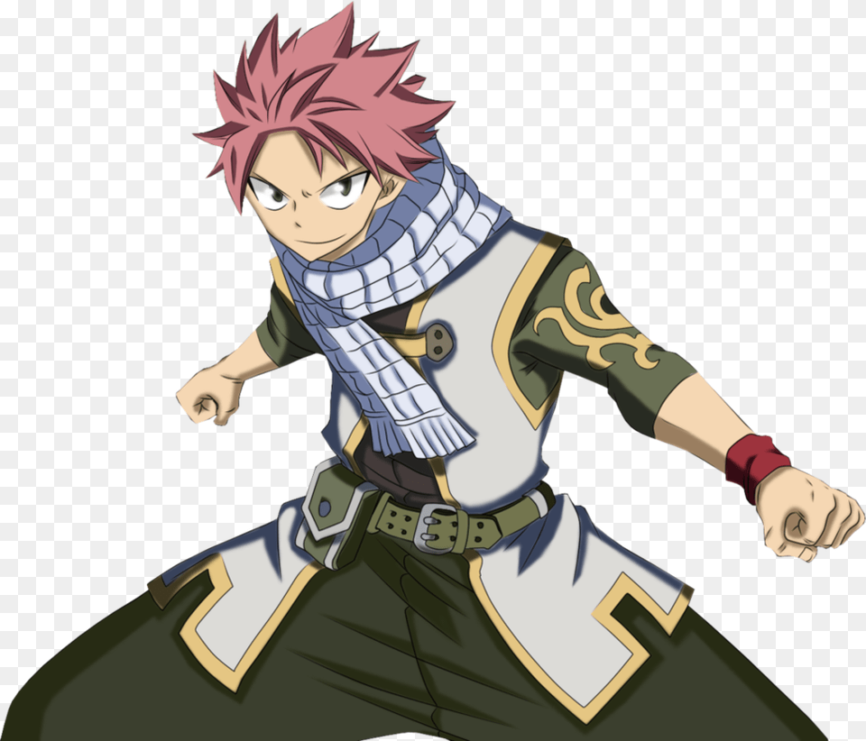 Natsu Dragneel All Outfits, Book, Comics, Publication, Baby Free Png