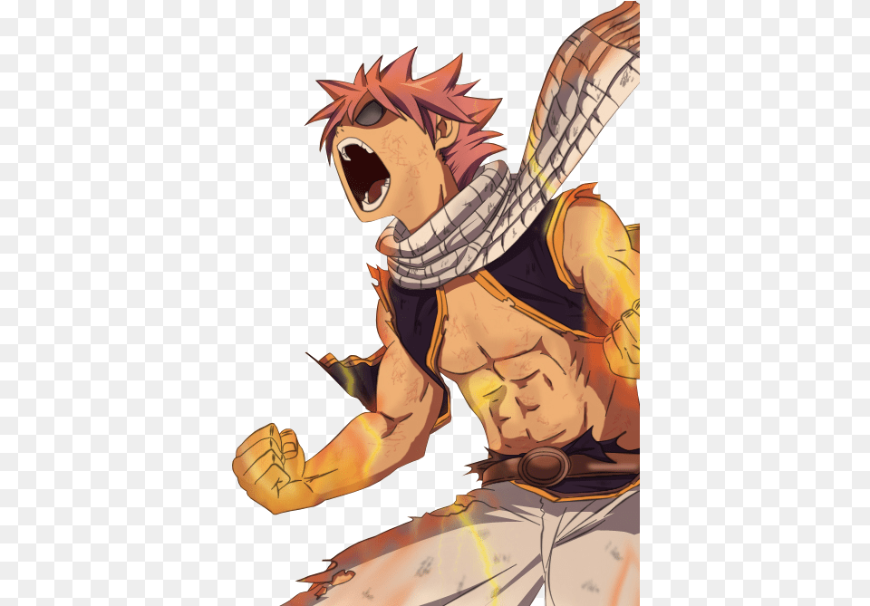 Natsu Dragneel Dragon Slayer Mage Fairy Tail Dragon Slayer Mage, Book, Comics, Publication, Person Free Transparent Png
