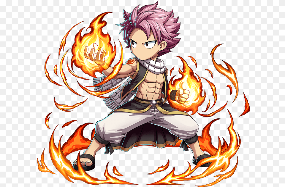 Natsu Dragneel Omni Brave Frontier Wiki Fandom Powered Natsu Dragneel, Publication, Book, Comics, Adult Free Png Download