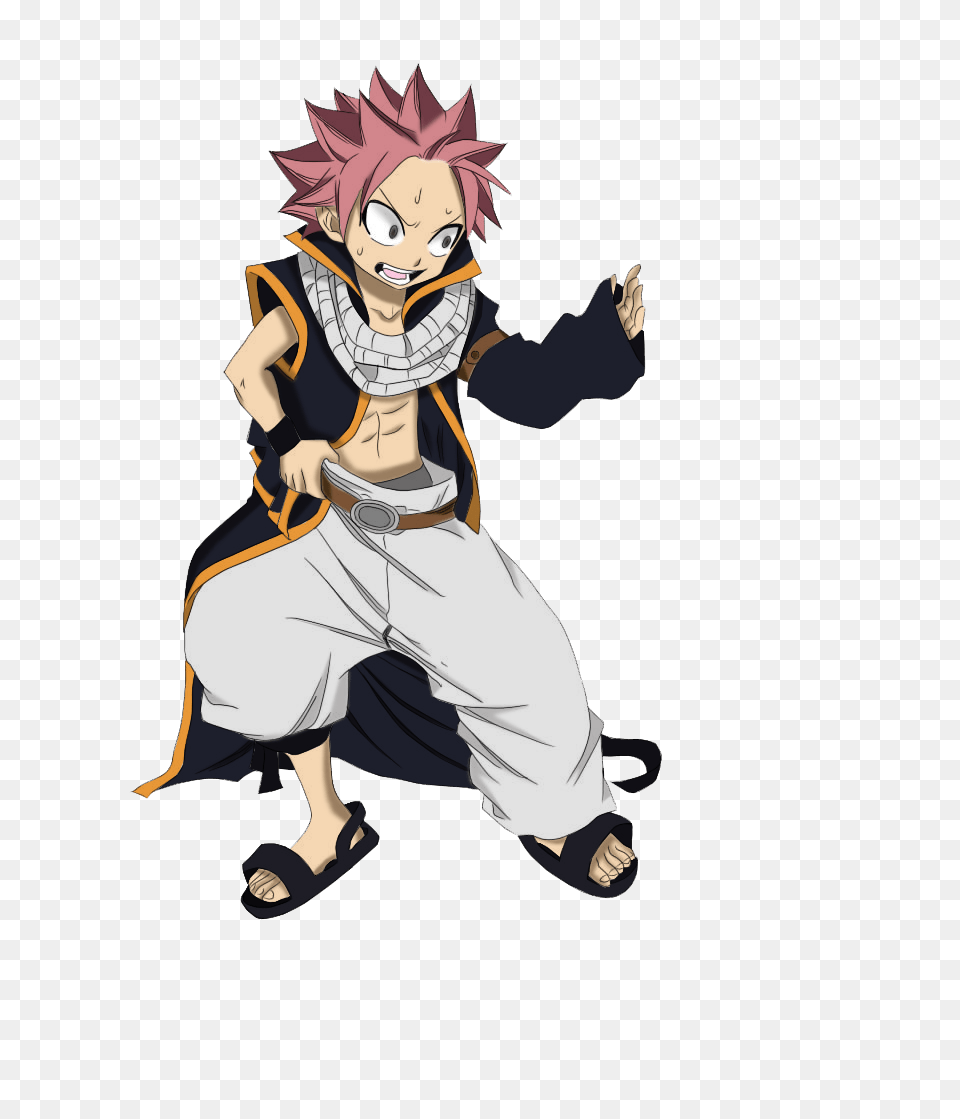 Natsu Hears Voice And Becomes Young Fairy Tail Daily, Book, Comics, Publication, Baby Png Image