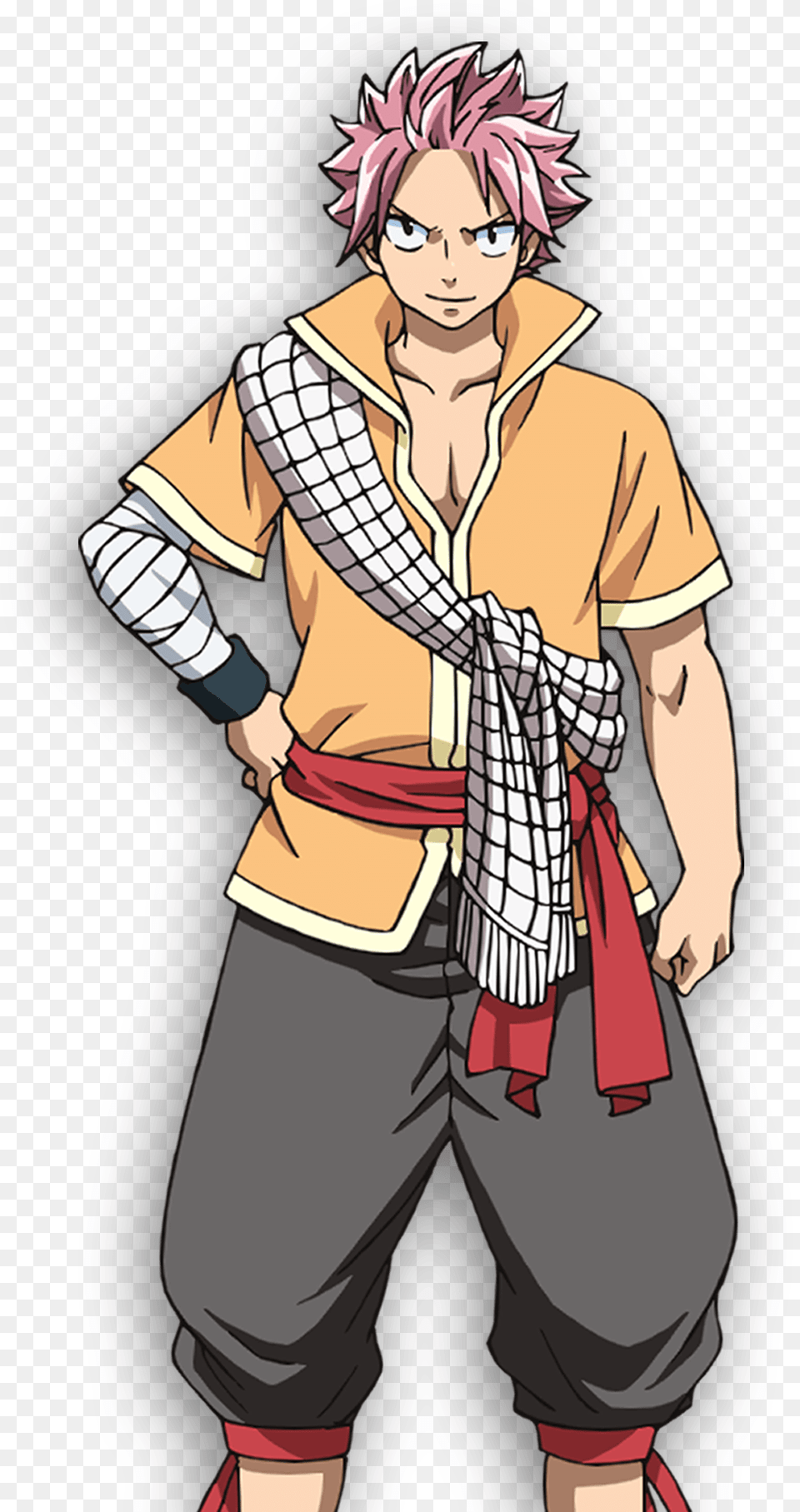 Natsu In His New Fairy Tail Dragon Cry Natsu, Adult, Person, Man, Male Free Png