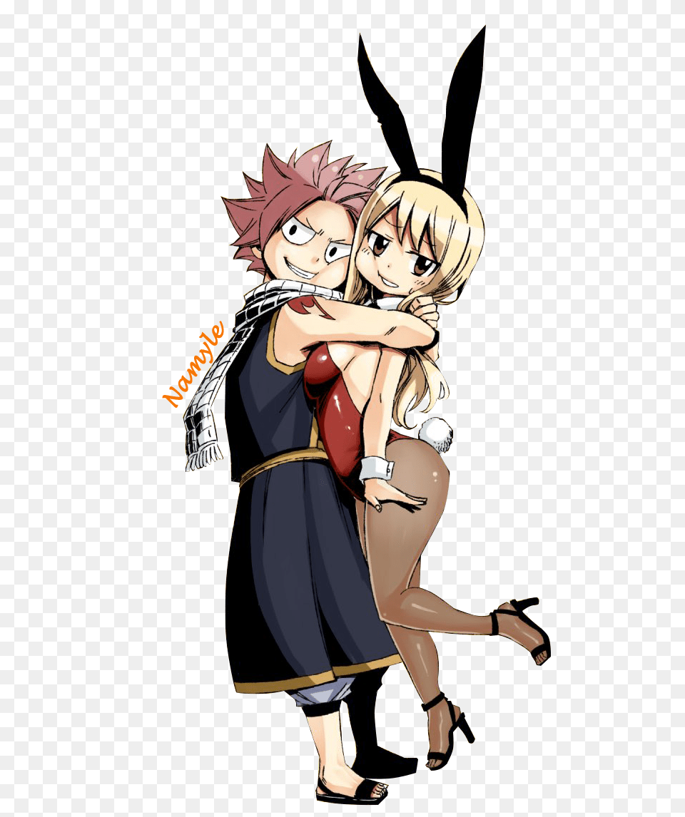 Natsu X Lucy Fairy Tail Fairy Tail Fairy, Publication, Book, Comics, Adult Free Transparent Png