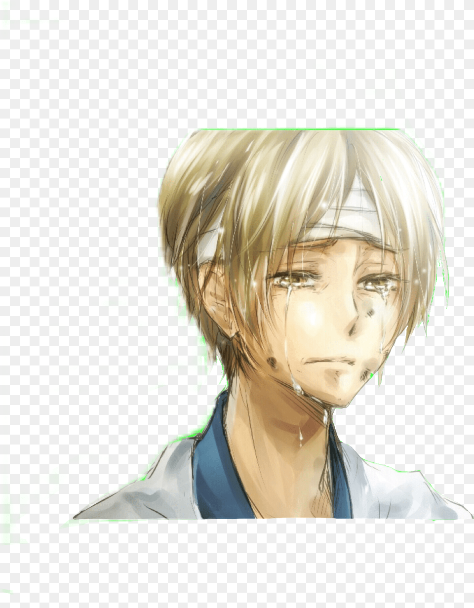 Natsume Sad Crying Anime Natsume Yuujinchou Natsume Hurt, Adult, Book, Comics, Female Png