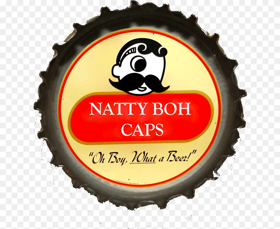 Natty Boh Caps National Bohemian, Badge, Logo, Symbol, Machine Png Image