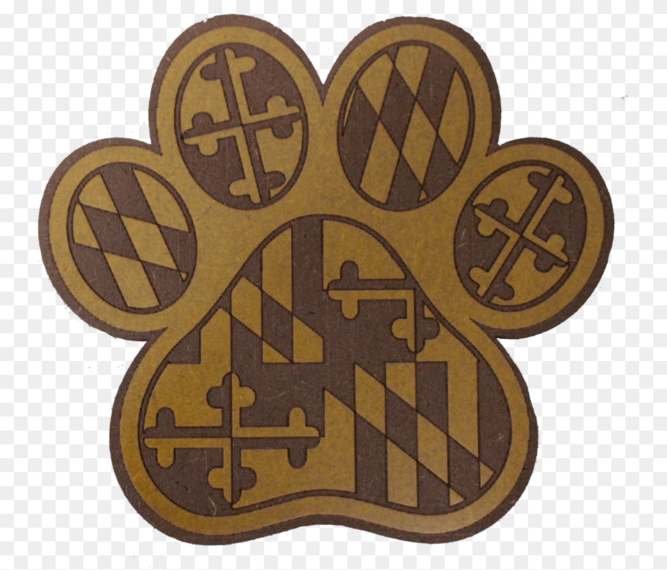 Natty Boh Logo Maryland Mustache Wooden Emblem Free Png