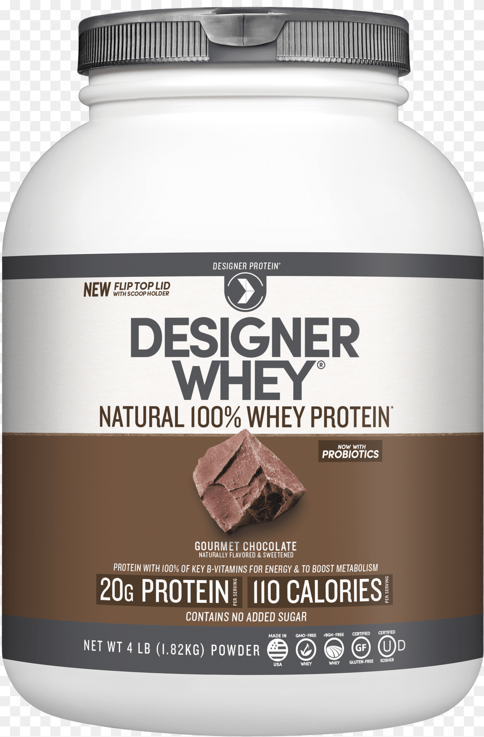 Natural 100 Whey Protein Powder Designer Whey Protein Free Png Download