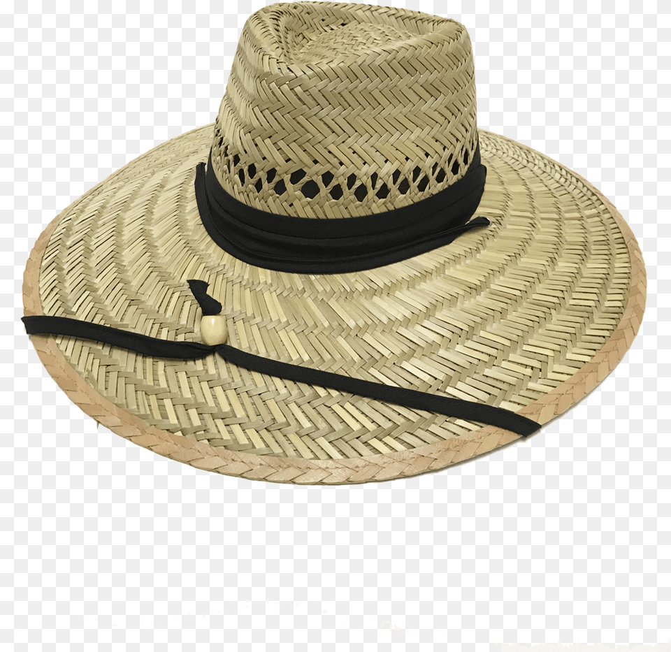 Natural And Neutral Hats Men39s Rush Straw Beach Hat Straw Hat With Chin Strap, Clothing, Sun Hat Png Image