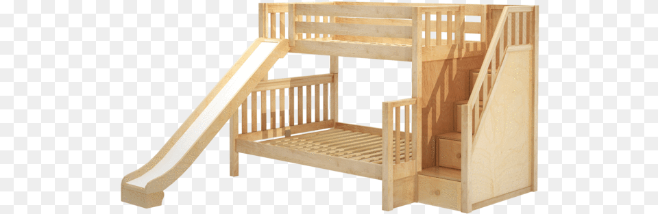 Natural Bunk Bed, Bunk Bed, Furniture, Crib, Infant Bed Free Png