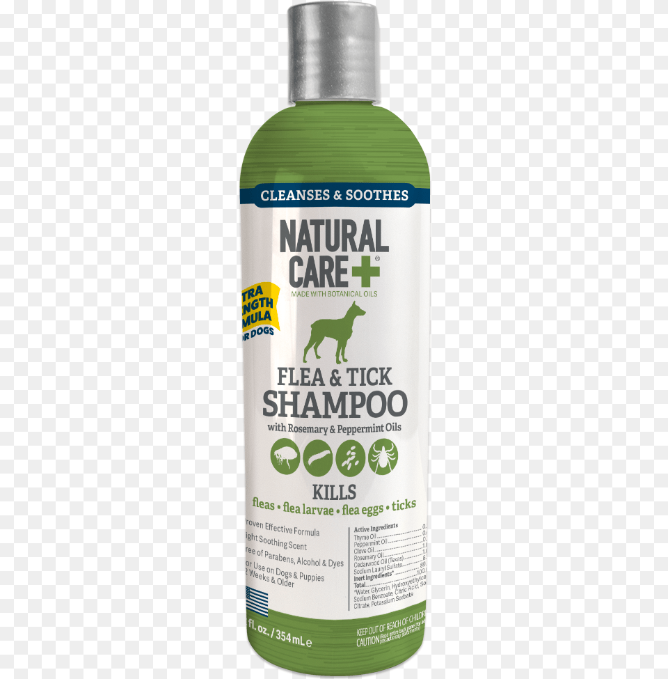 Natural Care Flea And Tick Shampoo For Dogs 12 Oz Walmart Flea Shampoo For Dogs, Bottle, Animal, Canine, Dog Free Png Download