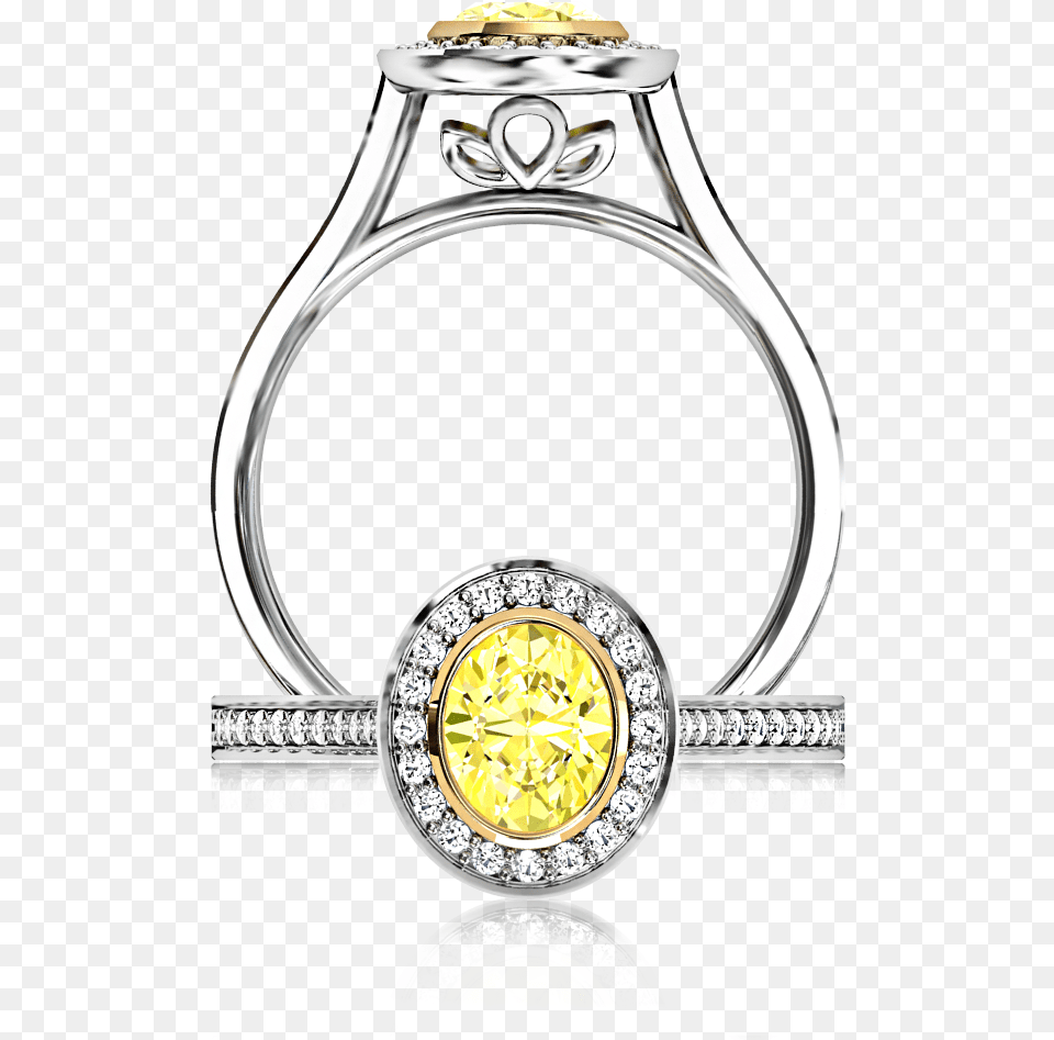Natural Coloured Diamonds Oval Georgian Engagement Yellow Coloured Diamonds Rings, Accessories, Diamond, Gemstone, Jewelry Free Transparent Png