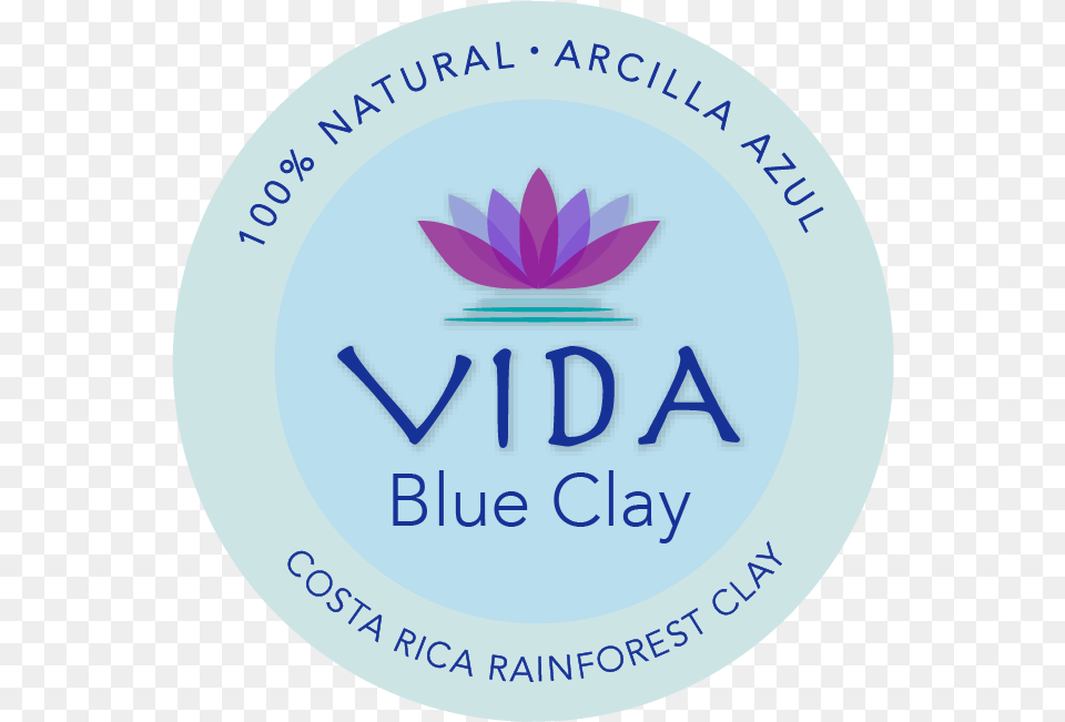 Natural Costa Rica Rainforest Blue Clay Circle, Badge, Logo, Symbol, Leaf Png Image