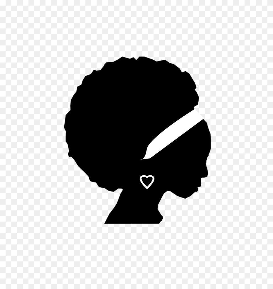 Natural Curly Hair Silhouette African Woman Silhouette, Lighting, Computer Hardware, Electronics, Hardware Png