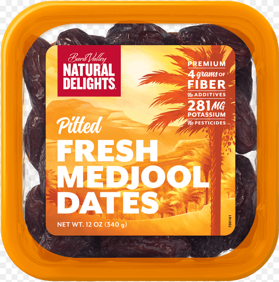 Natural Delights Pitted Medjool Dates Natural Delights, Food, Fruit, Plant, Produce Png Image