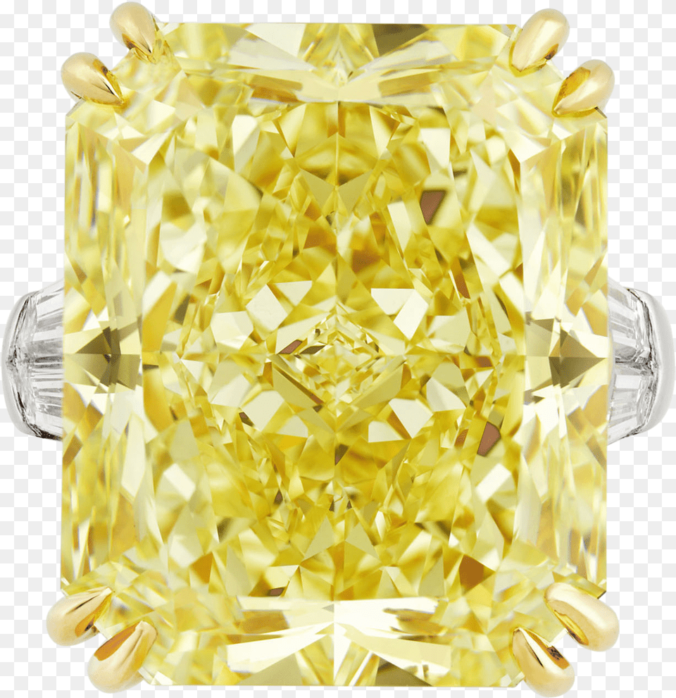 Natural Fancy Intense Yellow Diamond Ring Engagement Ring, Accessories, Gemstone, Jewelry Png