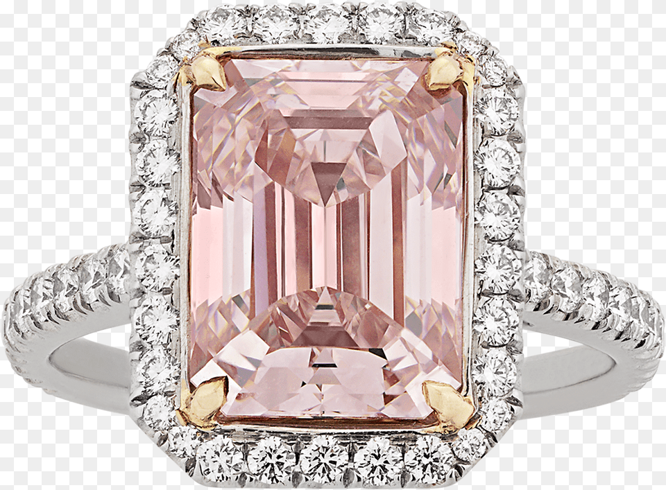 Natural Fancy Pink Diamond Ring, Accessories, Gemstone, Jewelry, Chandelier Free Png Download