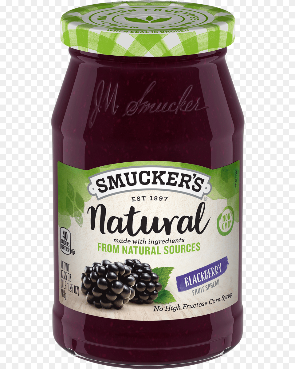 Natural Fruit Spreads Smuckers Natural Strawberry Jam, Food, Jelly, Can, Tin Png Image