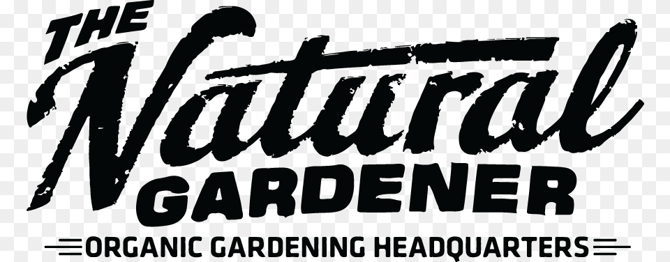 Natural Gardener, Logo, Text Free Png