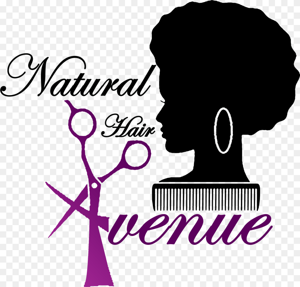 Natural Hair Avenue Happy, Scissors Free Png Download