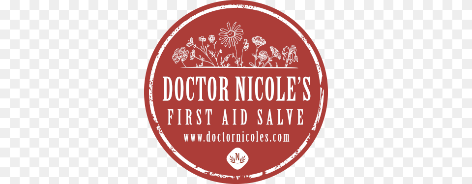 Natural Healing Salves Herbal Tinctures Physician, Sticker, Oval, Flower, Plant Free Png