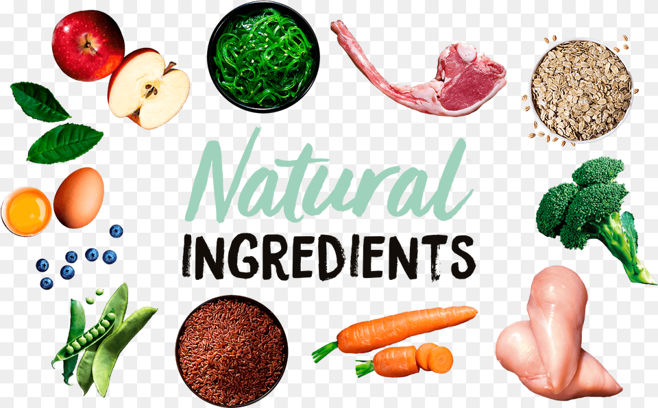 Natural Ingredients Carrot, Apple, Egg, Food, Fruit Png Image
