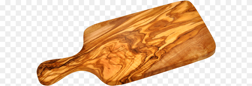 Natural Olive Wood Paddle Board Wooden Cutting Boards, Chopping Board, Food Png Image