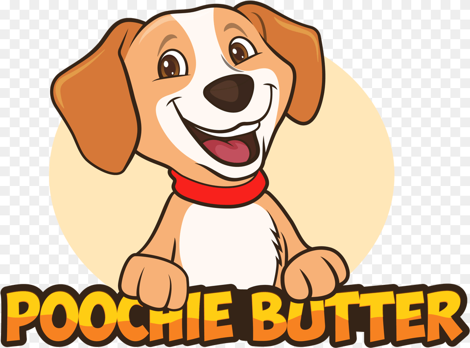 Natural Peanut Butter For Dogs Poochie Butter Dog, Animal, Canine, Hound, Mammal Free Png Download