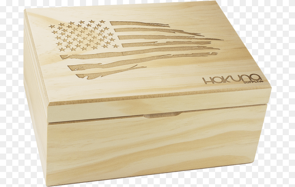 Natural Pine Stash Box Box, Crate Free Png Download