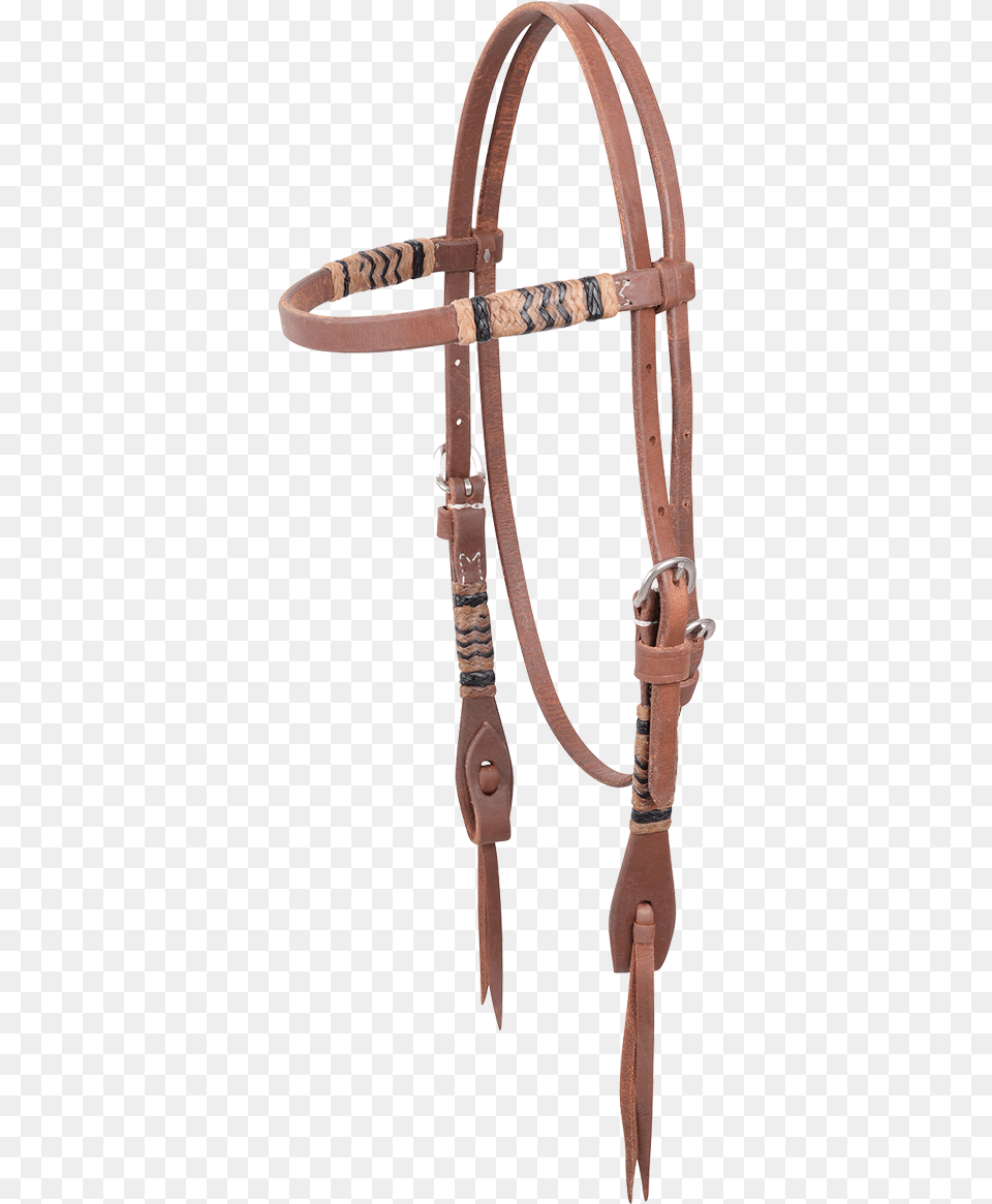 Natural Rawhide Braided Headstall Halter Png