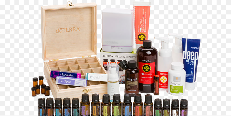 Natural Solutions Doterra Essential Oils Kit, Cabinet, Furniture, Medicine Chest, Bottle Free Transparent Png
