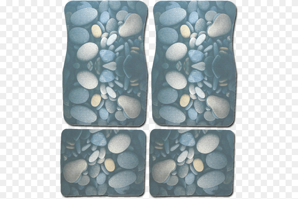 Natural Stone Printed Floor Mats Pebble Png Image