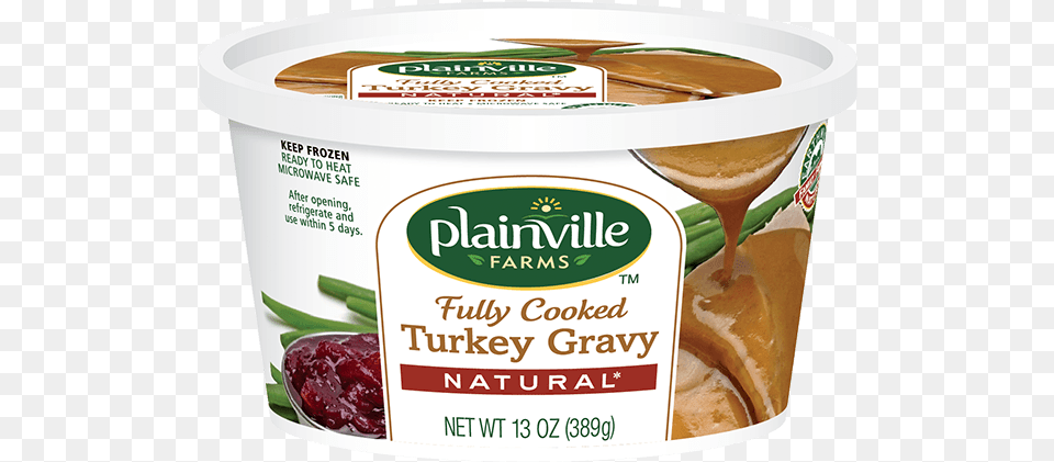 Natural Turkey Gravy Grated Parmesan, Food, Dessert, Ketchup Free Transparent Png