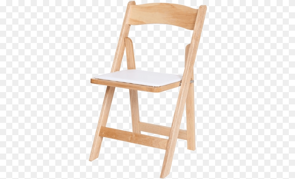 Natural Wood Color Wood Folding Chair New Natural Wooden Folding Chair, Furniture, Canvas, Highchair Free Png Download