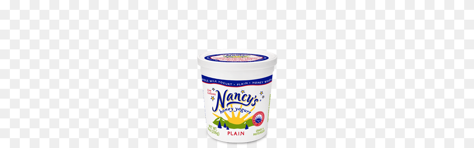 Natural Yogurt Nancys Yogurt, Dessert, Food, Cup, Disposable Cup Png Image